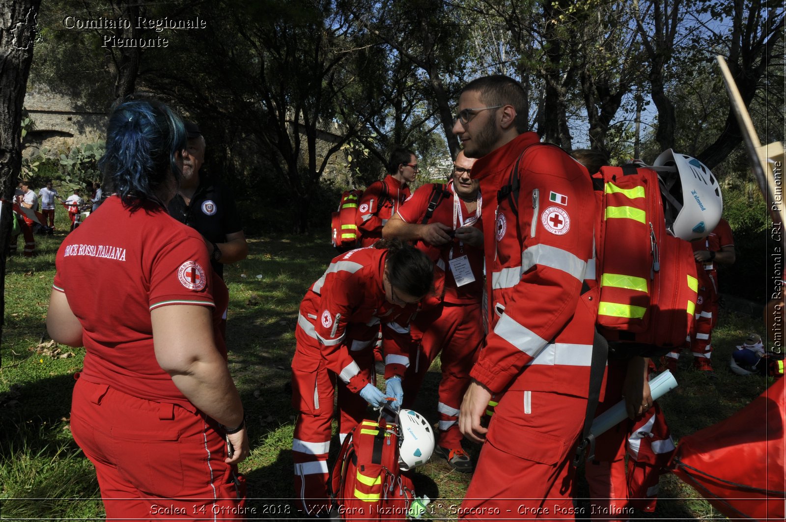 Scalea 14 Ottobre 2018 - XXV Gara Nazionale 1 Soccorso - Croce Rossa Italiana- Comitato Regionale del Piemonte