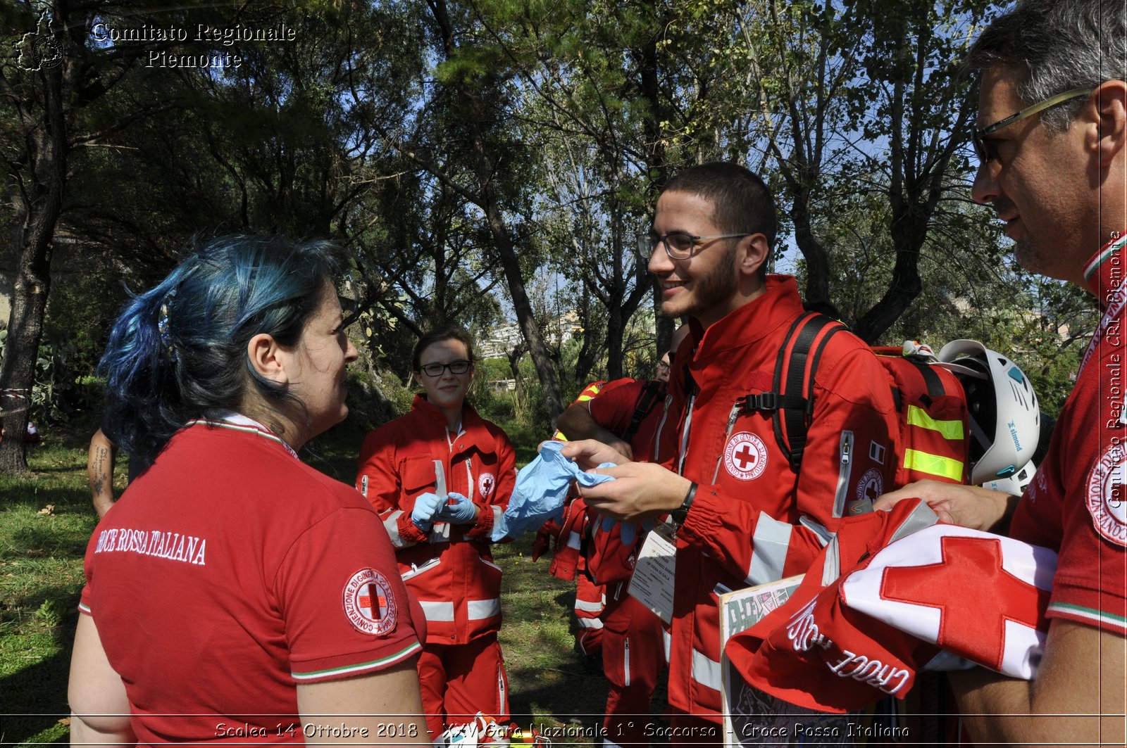 Scalea 14 Ottobre 2018 - XXV Gara Nazionale 1 Soccorso - Croce Rossa Italiana- Comitato Regionale del Piemonte