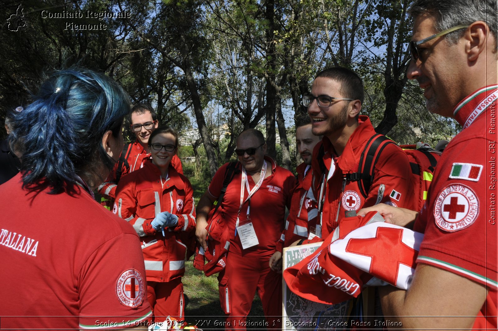 Scalea 14 Ottobre 2018 - XXV Gara Nazionale 1 Soccorso - Croce Rossa Italiana- Comitato Regionale del Piemonte