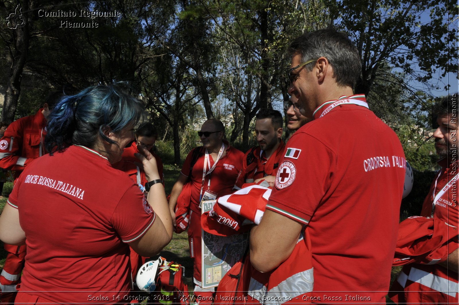 Scalea 14 Ottobre 2018 - XXV Gara Nazionale 1 Soccorso - Croce Rossa Italiana- Comitato Regionale del Piemonte