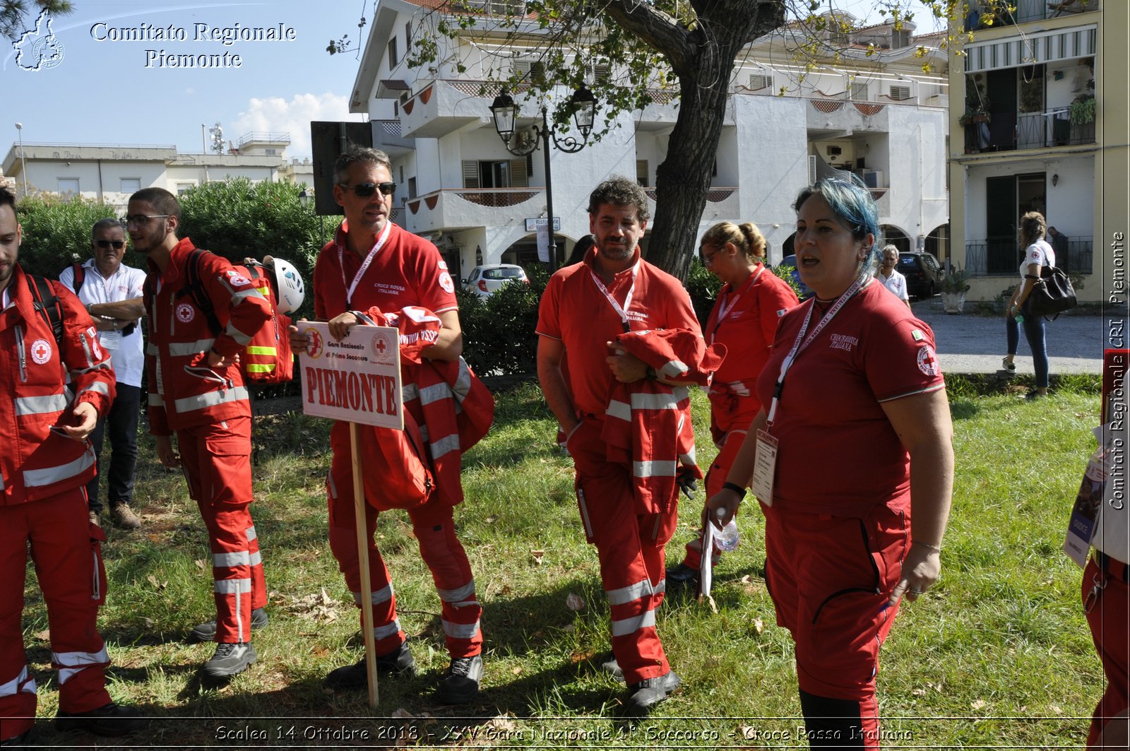 Scalea 14 Ottobre 2018 - XXV Gara Nazionale 1 Soccorso - Croce Rossa Italiana- Comitato Regionale del Piemonte