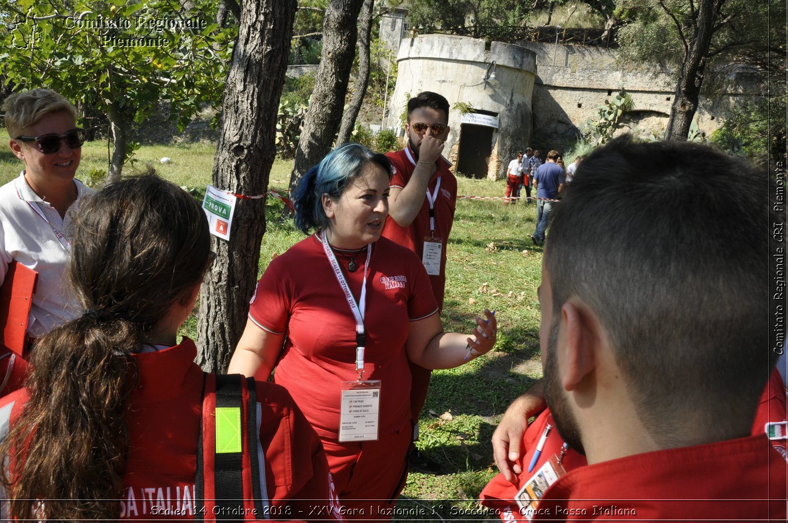 Scalea 14 Ottobre 2018 - XXV Gara Nazionale 1 Soccorso - Croce Rossa Italiana- Comitato Regionale del Piemonte