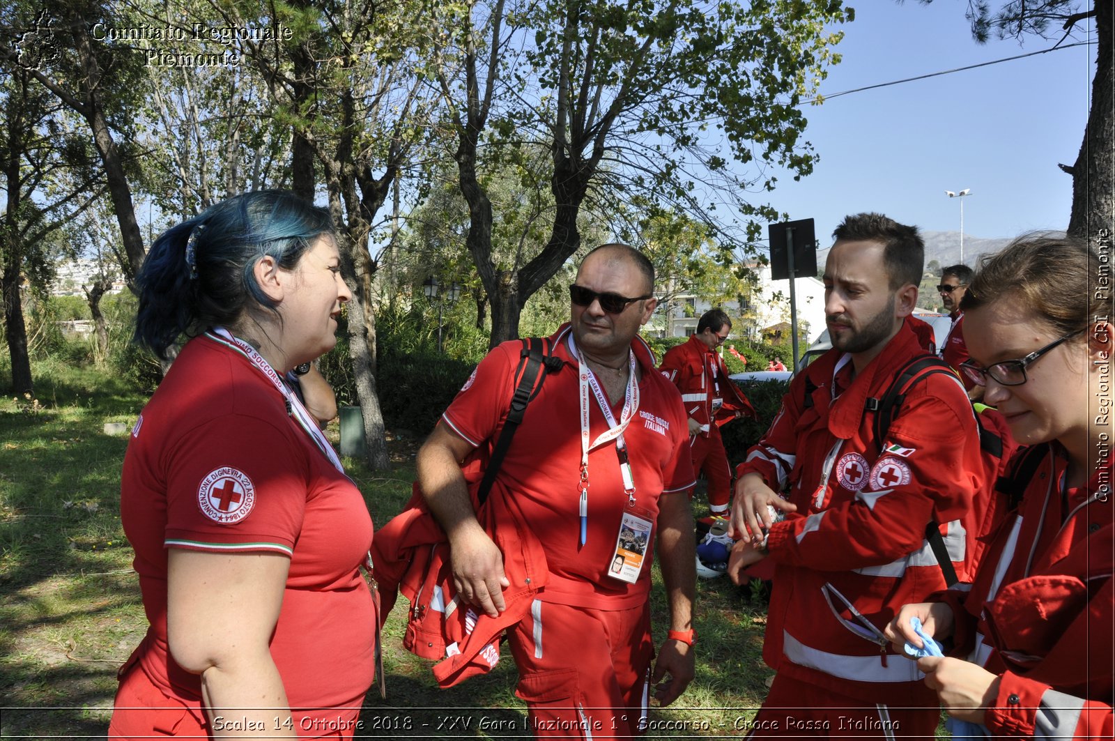 Scalea 14 Ottobre 2018 - XXV Gara Nazionale 1 Soccorso - Croce Rossa Italiana- Comitato Regionale del Piemonte