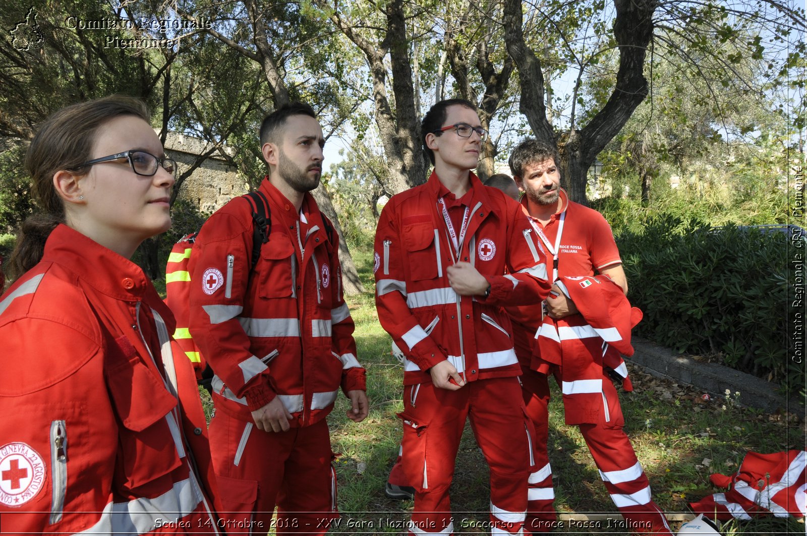 Scalea 14 Ottobre 2018 - XXV Gara Nazionale 1 Soccorso - Croce Rossa Italiana- Comitato Regionale del Piemonte