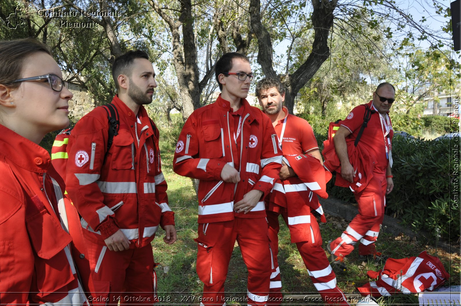 Scalea 14 Ottobre 2018 - XXV Gara Nazionale 1 Soccorso - Croce Rossa Italiana- Comitato Regionale del Piemonte