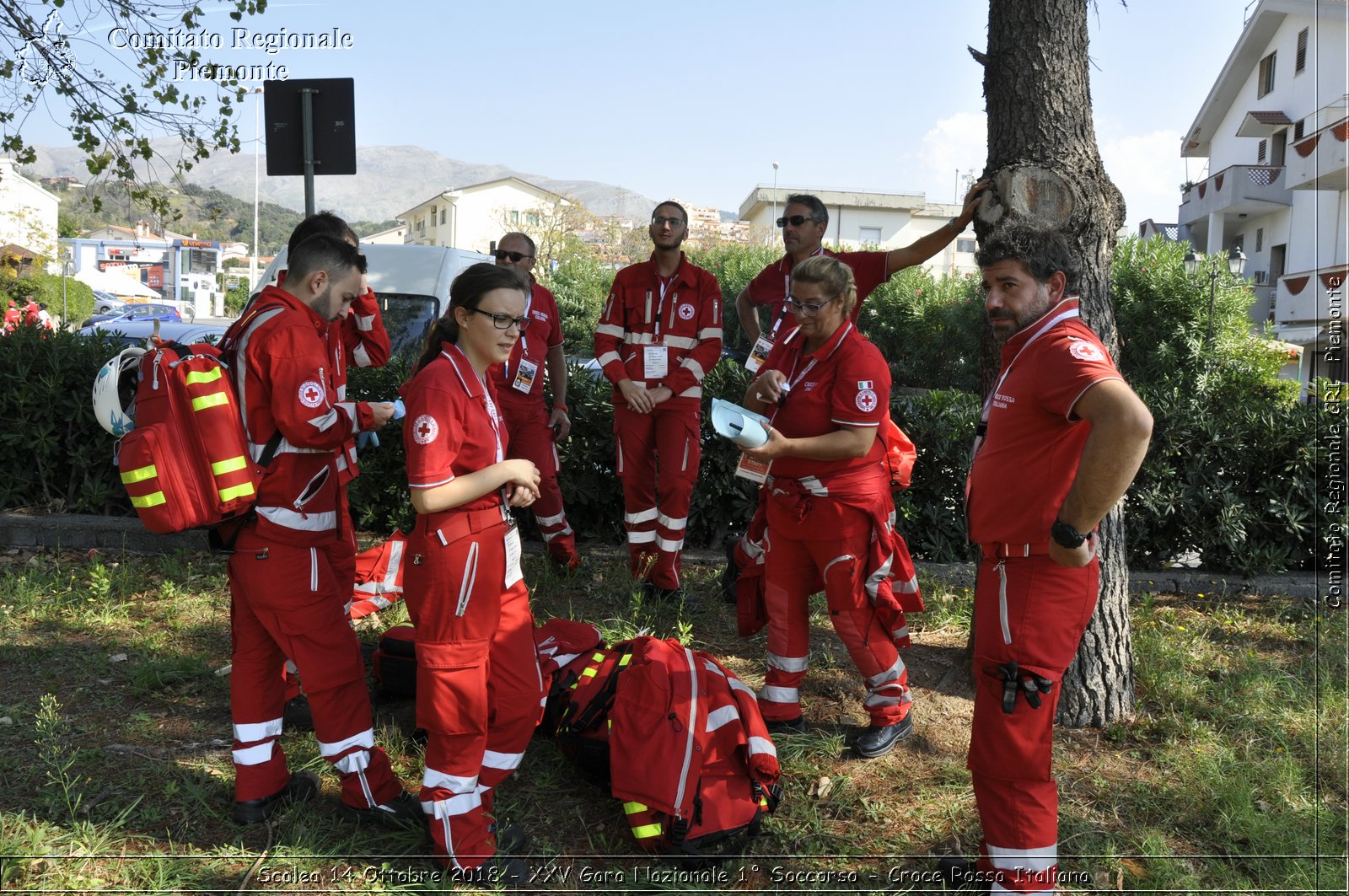 Scalea 14 Ottobre 2018 - XXV Gara Nazionale 1 Soccorso - Croce Rossa Italiana- Comitato Regionale del Piemonte