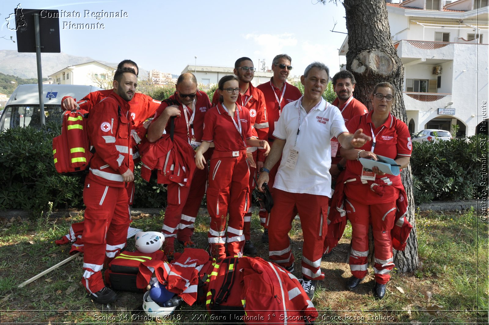 Scalea 14 Ottobre 2018 - XXV Gara Nazionale 1 Soccorso - Croce Rossa Italiana- Comitato Regionale del Piemonte