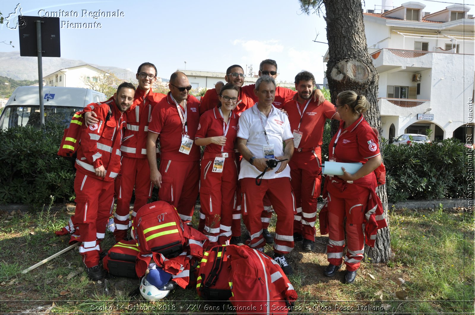 Scalea 14 Ottobre 2018 - XXV Gara Nazionale 1 Soccorso - Croce Rossa Italiana- Comitato Regionale del Piemonte