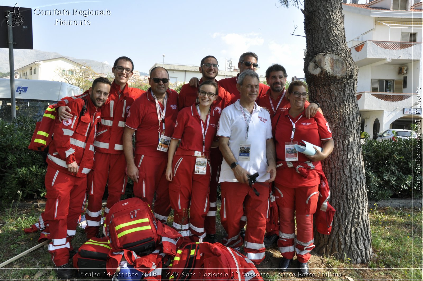 Scalea 14 Ottobre 2018 - XXV Gara Nazionale 1 Soccorso - Croce Rossa Italiana- Comitato Regionale del Piemonte