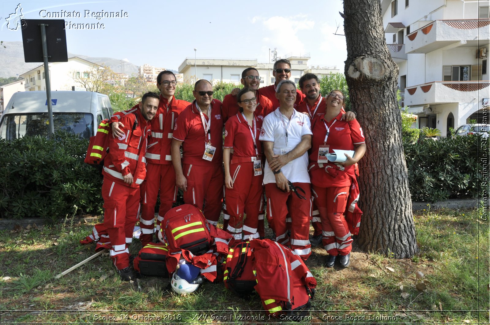 Scalea 14 Ottobre 2018 - XXV Gara Nazionale 1 Soccorso - Croce Rossa Italiana- Comitato Regionale del Piemonte