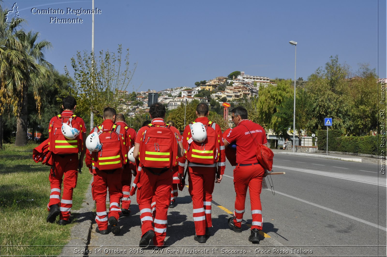 Scalea 14 Ottobre 2018 - XXV Gara Nazionale 1 Soccorso - Croce Rossa Italiana- Comitato Regionale del Piemonte