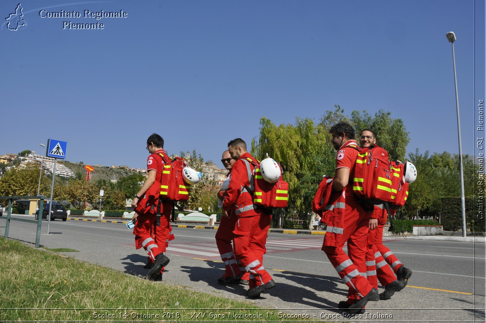 Scalea 14 Ottobre 2018 - XXV Gara Nazionale 1 Soccorso - Croce Rossa Italiana- Comitato Regionale del Piemonte