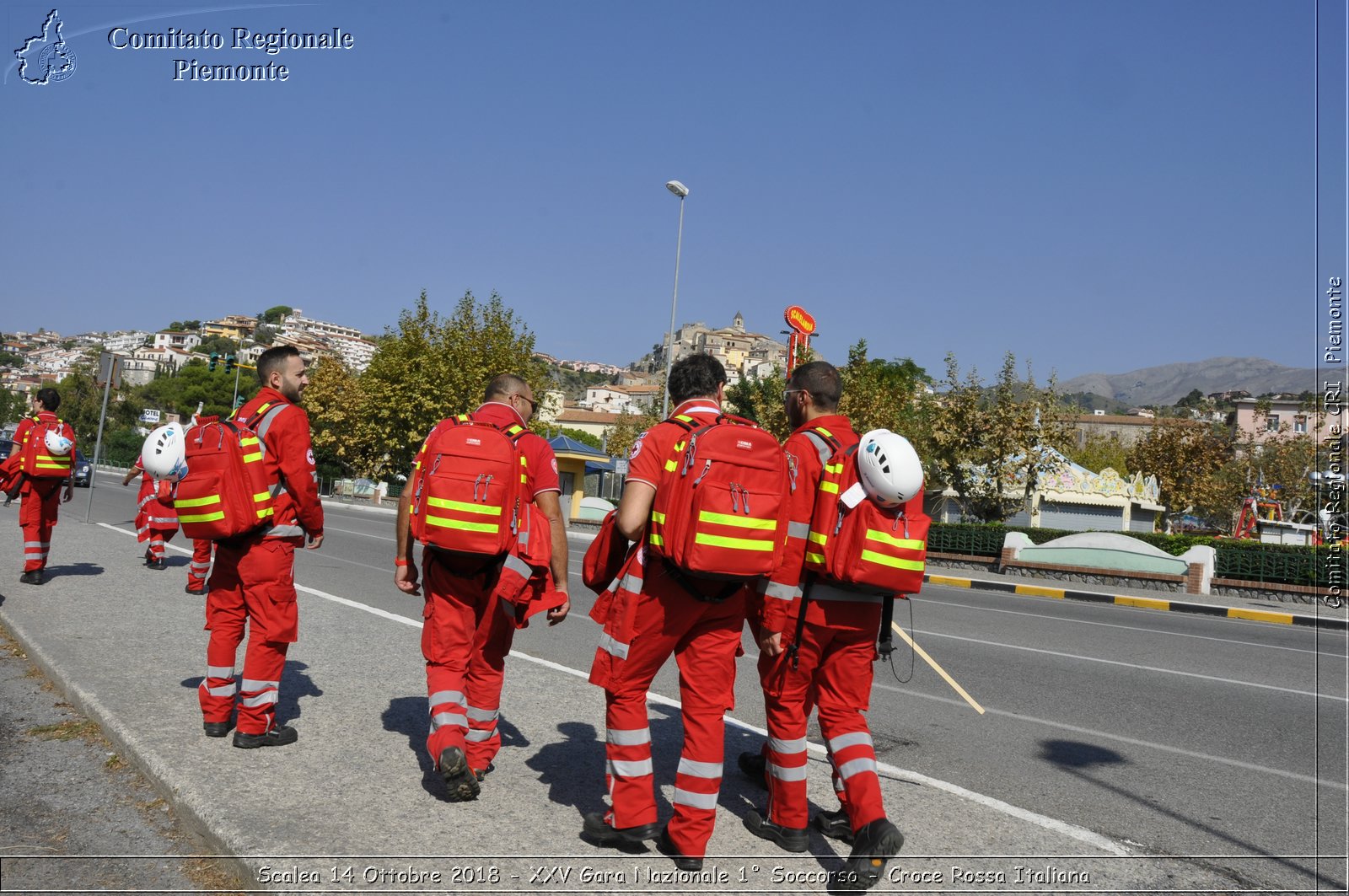 Scalea 14 Ottobre 2018 - XXV Gara Nazionale 1 Soccorso - Croce Rossa Italiana- Comitato Regionale del Piemonte