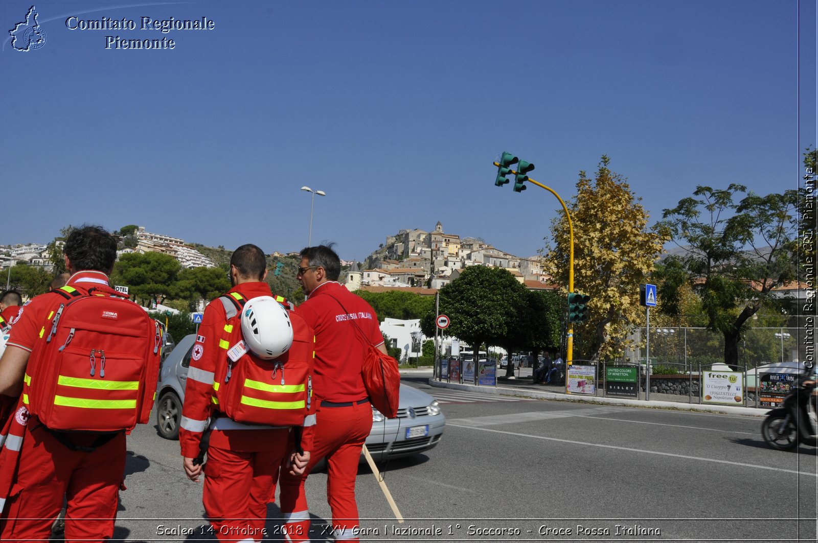 Scalea 14 Ottobre 2018 - XXV Gara Nazionale 1 Soccorso - Croce Rossa Italiana- Comitato Regionale del Piemonte