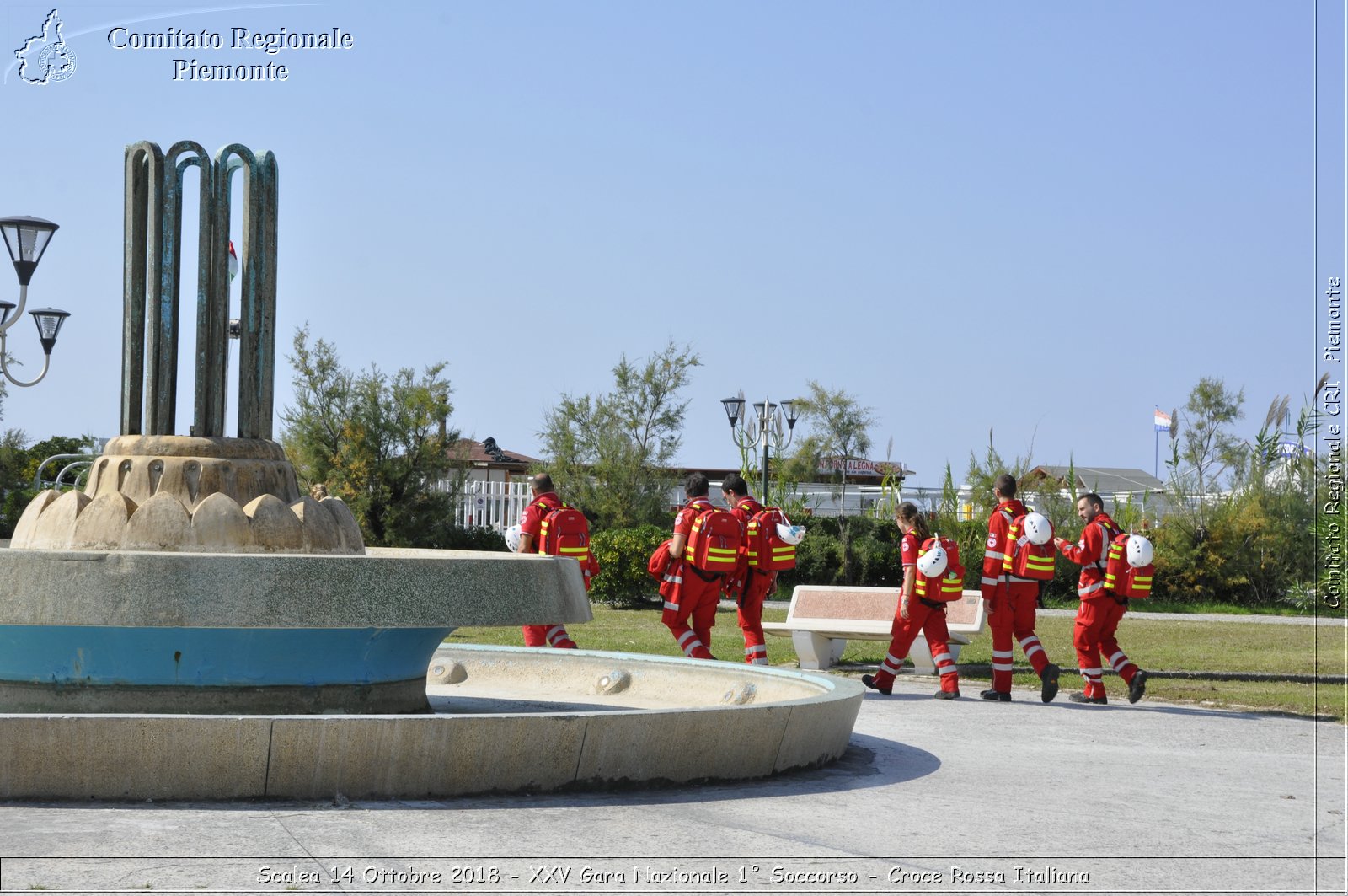 Scalea 14 Ottobre 2018 - XXV Gara Nazionale 1 Soccorso - Croce Rossa Italiana- Comitato Regionale del Piemonte