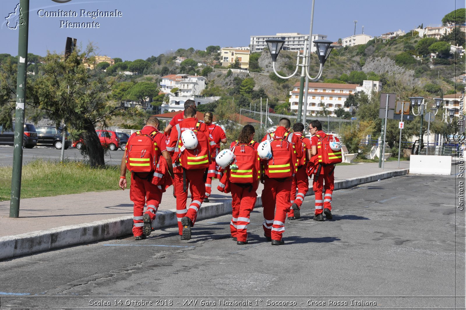 Scalea 14 Ottobre 2018 - XXV Gara Nazionale 1 Soccorso - Croce Rossa Italiana- Comitato Regionale del Piemonte