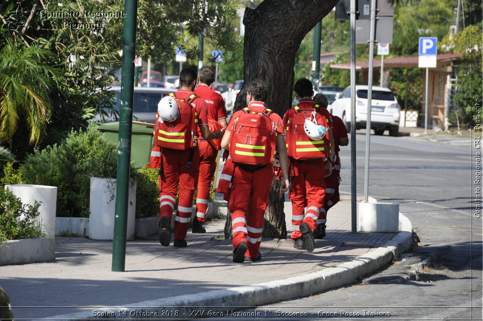 Scalea 14 Ottobre 2018 - XXV Gara Nazionale 1 Soccorso - Croce Rossa Italiana- Comitato Regionale del Piemonte