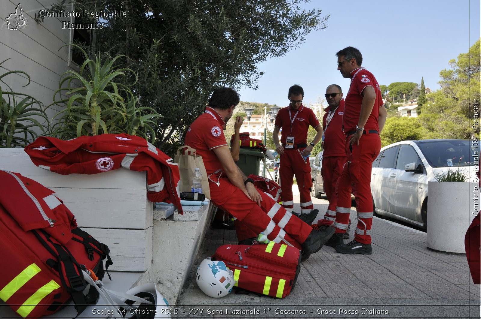 Scalea 14 Ottobre 2018 - XXV Gara Nazionale 1 Soccorso - Croce Rossa Italiana- Comitato Regionale del Piemonte