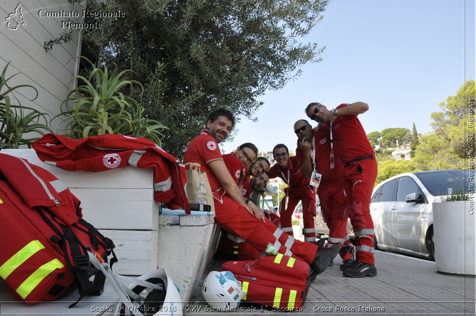 Scalea 14 Ottobre 2018 - XXV Gara Nazionale 1 Soccorso - Croce Rossa Italiana- Comitato Regionale del Piemonte