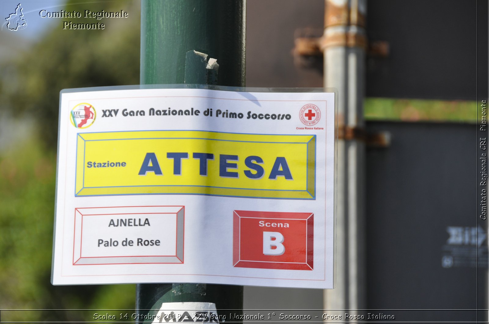 Scalea 14 Ottobre 2018 - XXV Gara Nazionale 1 Soccorso - Croce Rossa Italiana- Comitato Regionale del Piemonte