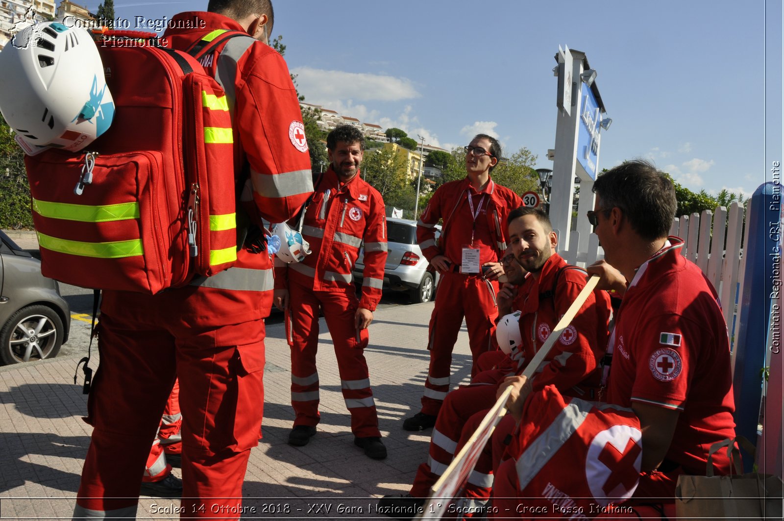 Scalea 14 Ottobre 2018 - XXV Gara Nazionale 1 Soccorso - Croce Rossa Italiana- Comitato Regionale del Piemonte