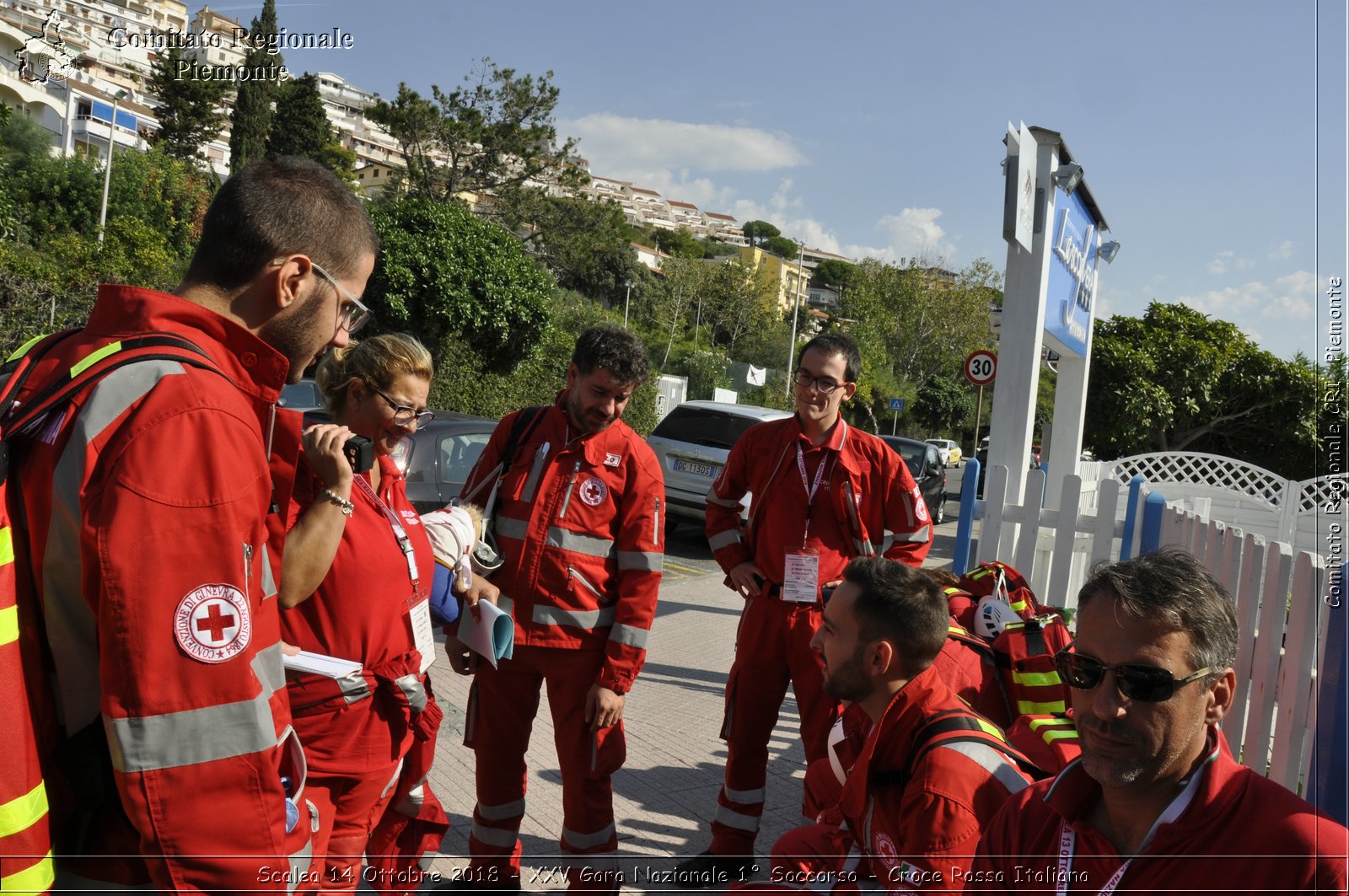 Scalea 14 Ottobre 2018 - XXV Gara Nazionale 1 Soccorso - Croce Rossa Italiana- Comitato Regionale del Piemonte