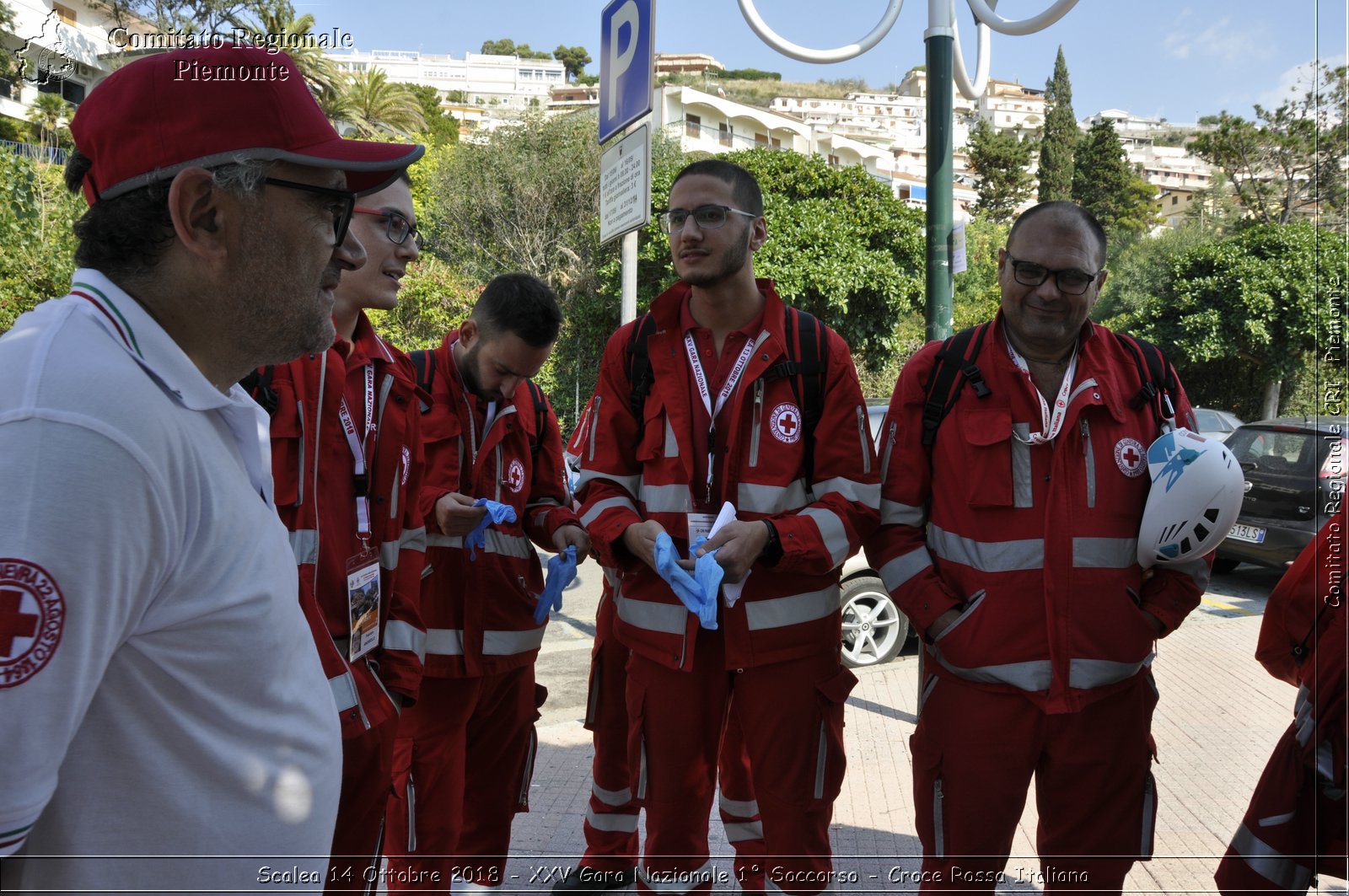 Scalea 14 Ottobre 2018 - XXV Gara Nazionale 1 Soccorso - Croce Rossa Italiana- Comitato Regionale del Piemonte