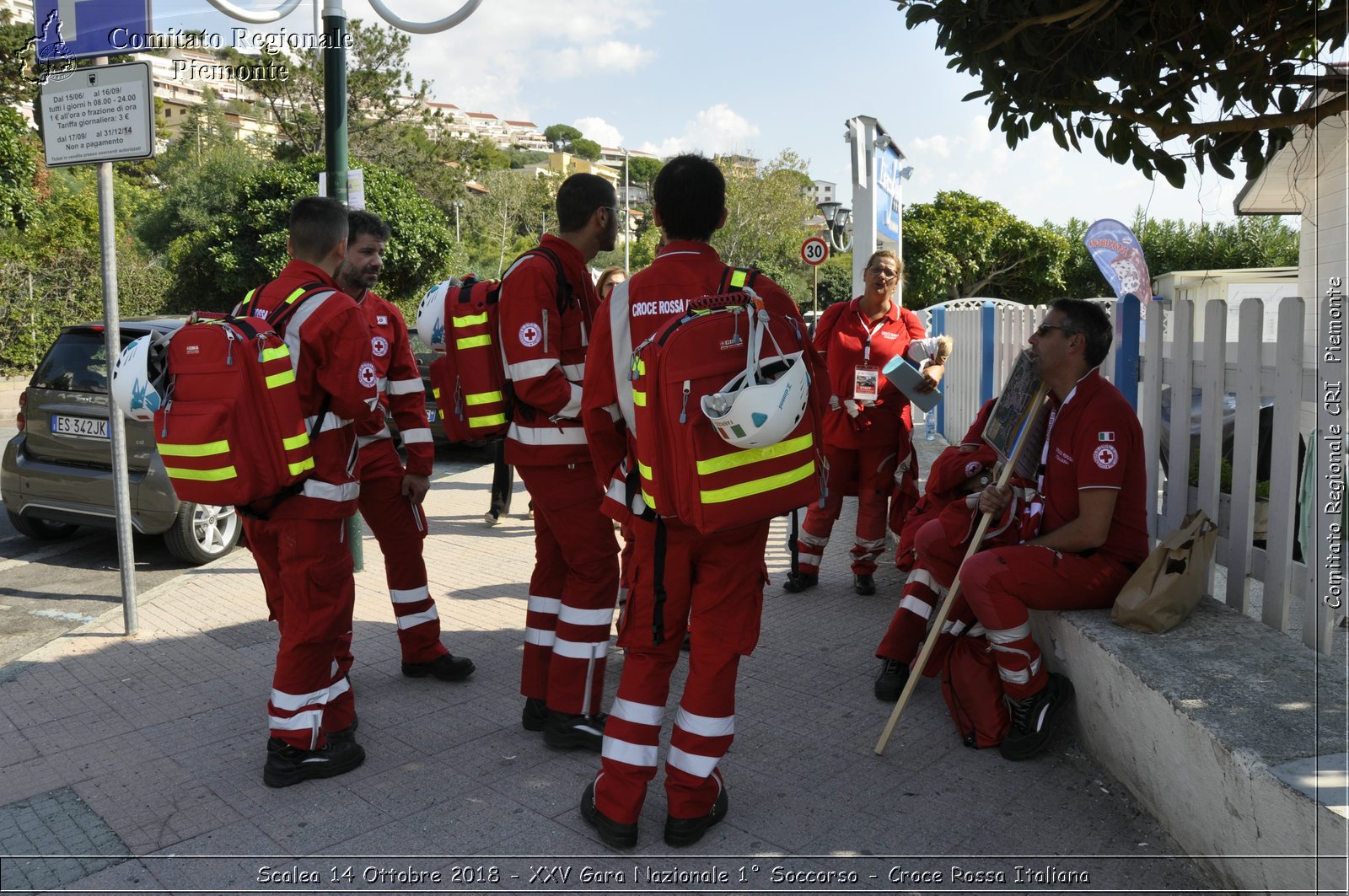 Scalea 14 Ottobre 2018 - XXV Gara Nazionale 1 Soccorso - Croce Rossa Italiana- Comitato Regionale del Piemonte