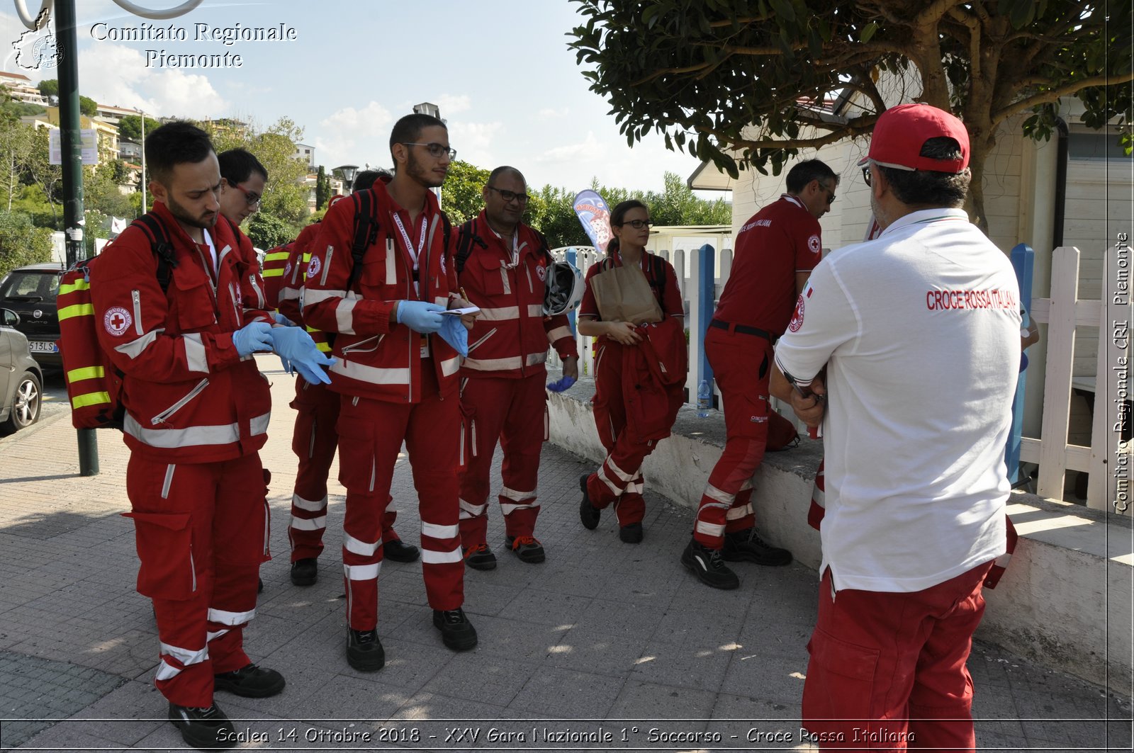 Scalea 14 Ottobre 2018 - XXV Gara Nazionale 1 Soccorso - Croce Rossa Italiana- Comitato Regionale del Piemonte