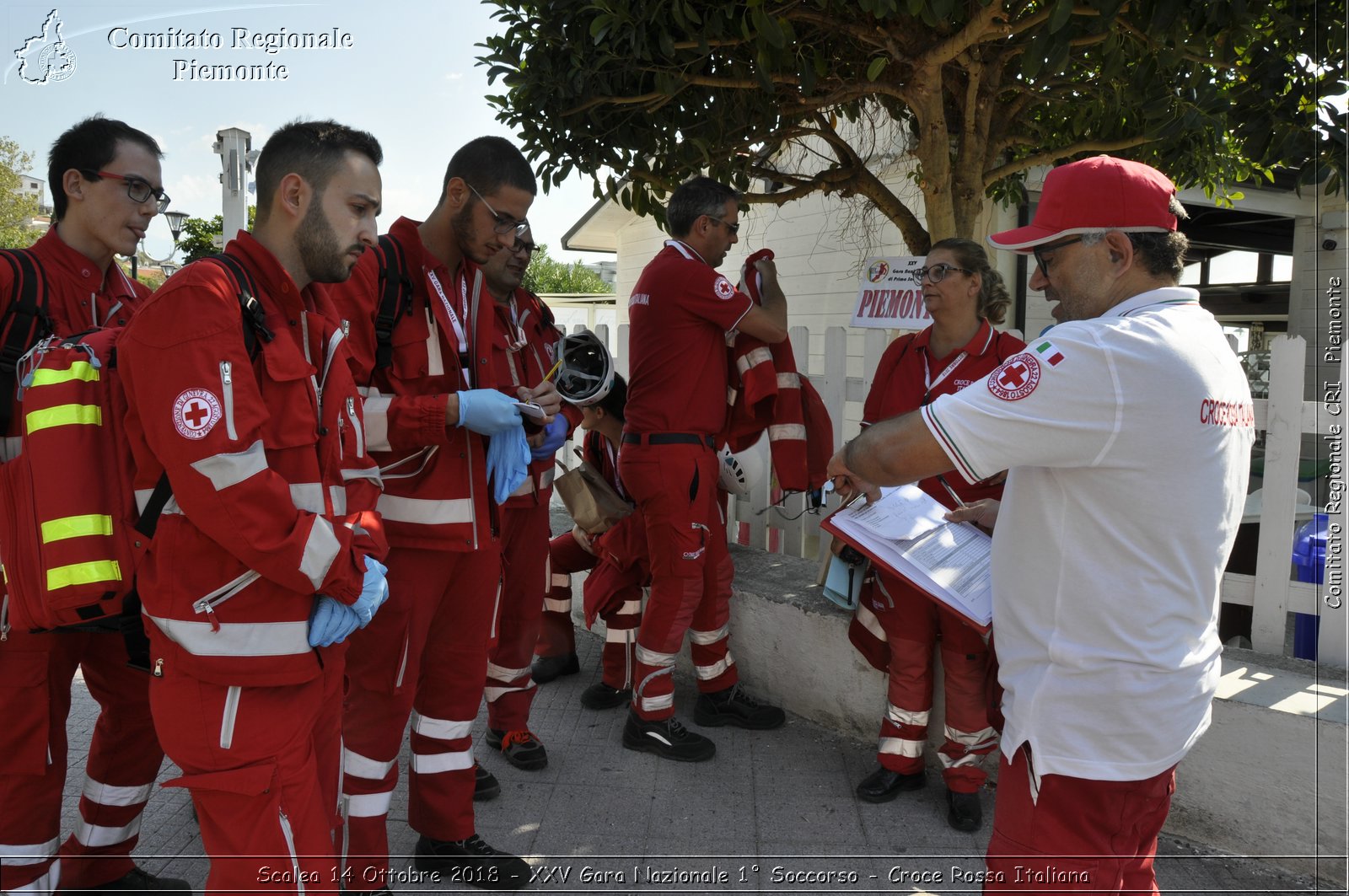 Scalea 14 Ottobre 2018 - XXV Gara Nazionale 1 Soccorso - Croce Rossa Italiana- Comitato Regionale del Piemonte