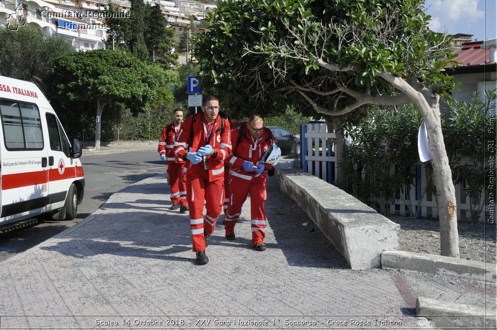 Scalea 14 Ottobre 2018 - XXV Gara Nazionale 1 Soccorso - Croce Rossa Italiana- Comitato Regionale del Piemonte