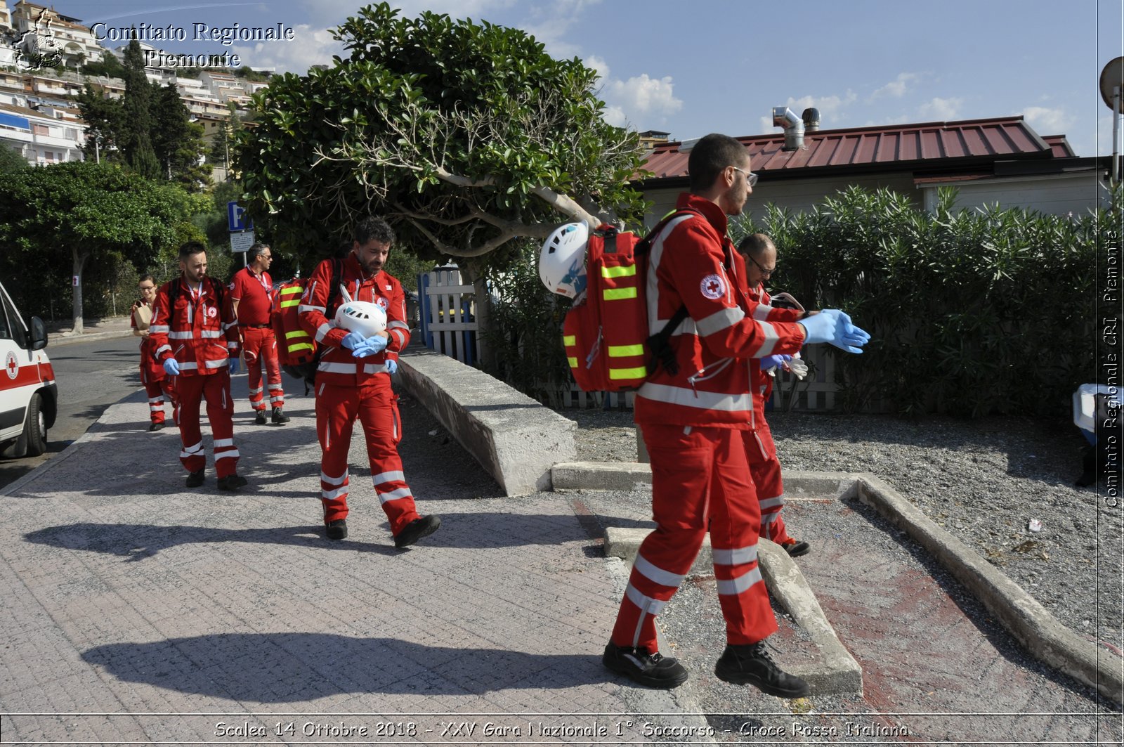 Scalea 14 Ottobre 2018 - XXV Gara Nazionale 1 Soccorso - Croce Rossa Italiana- Comitato Regionale del Piemonte