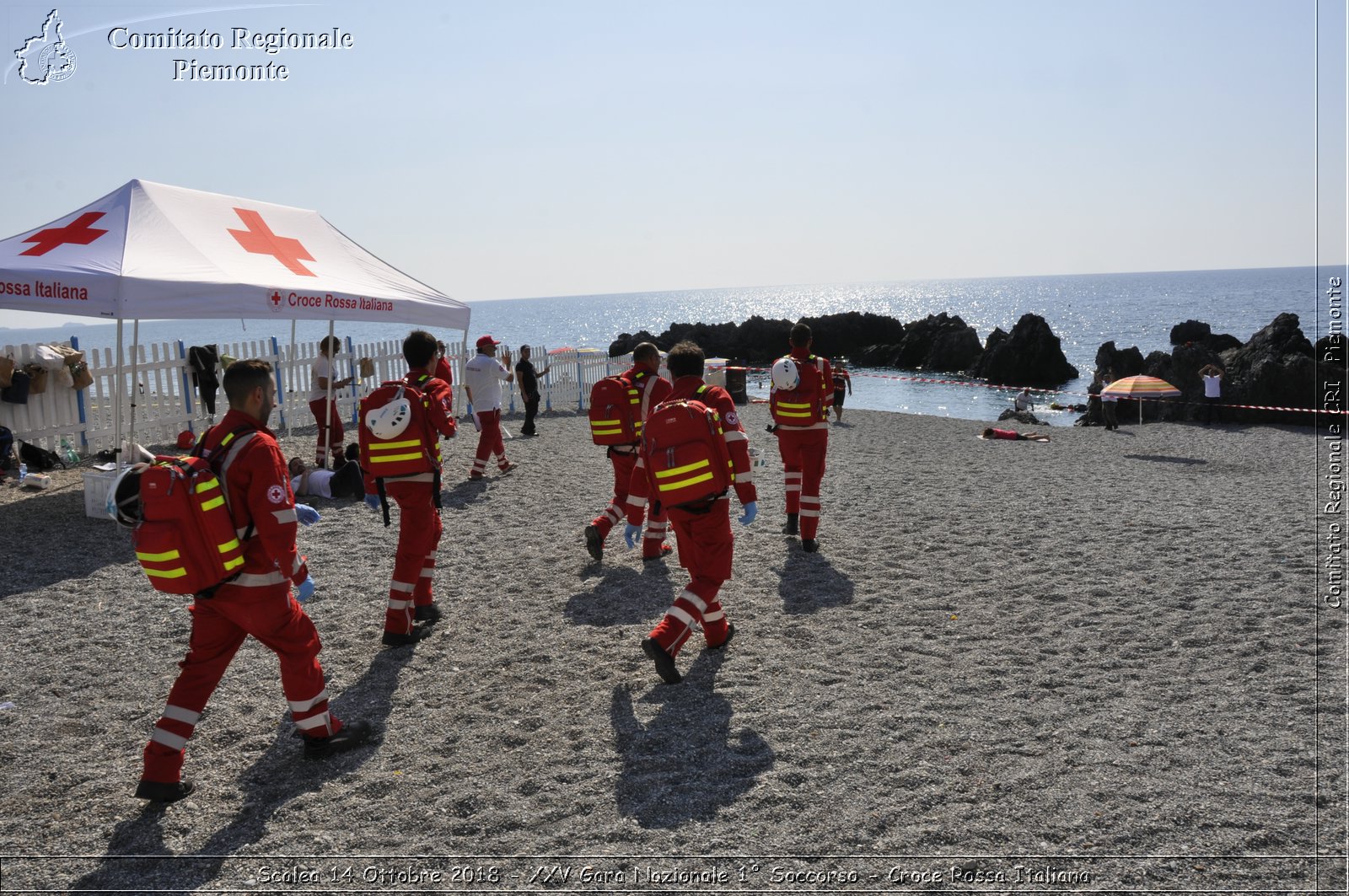 Scalea 14 Ottobre 2018 - XXV Gara Nazionale 1 Soccorso - Croce Rossa Italiana- Comitato Regionale del Piemonte