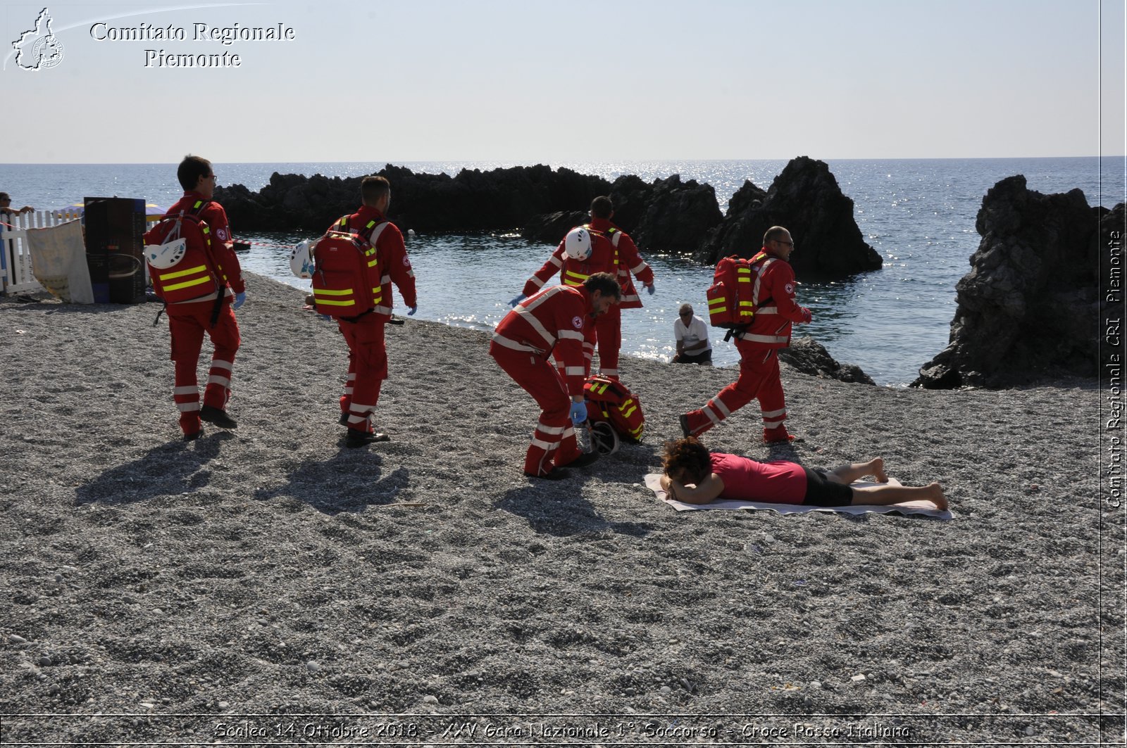 Scalea 14 Ottobre 2018 - XXV Gara Nazionale 1 Soccorso - Croce Rossa Italiana- Comitato Regionale del Piemonte