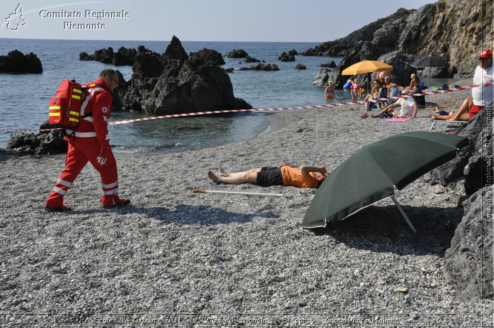 Scalea 14 Ottobre 2018 - XXV Gara Nazionale 1 Soccorso - Croce Rossa Italiana- Comitato Regionale del Piemonte