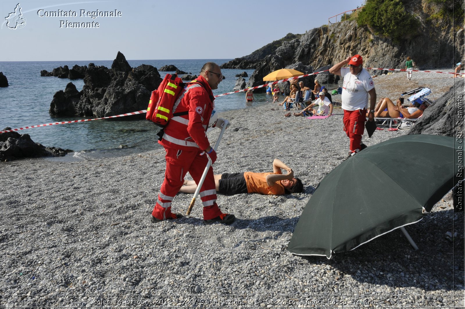 Scalea 14 Ottobre 2018 - XXV Gara Nazionale 1 Soccorso - Croce Rossa Italiana- Comitato Regionale del Piemonte