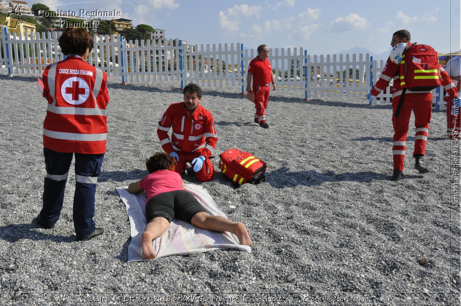 Scalea 14 Ottobre 2018 - XXV Gara Nazionale 1 Soccorso - Croce Rossa Italiana- Comitato Regionale del Piemonte