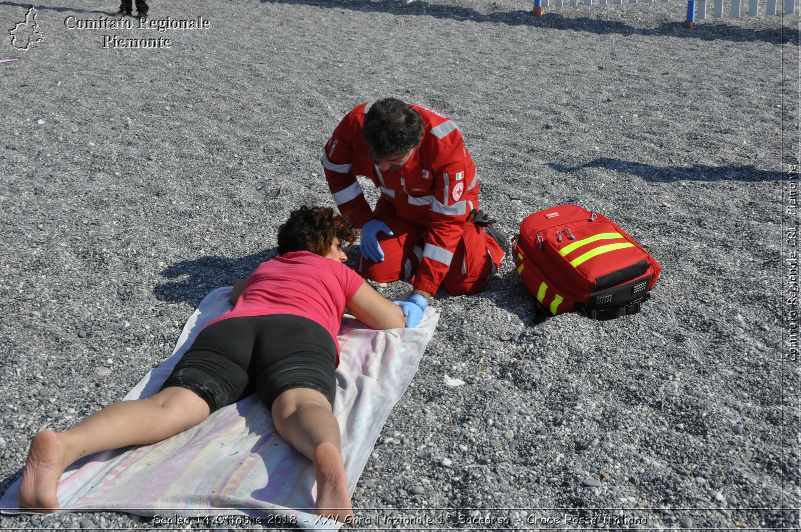 Scalea 14 Ottobre 2018 - XXV Gara Nazionale 1 Soccorso - Croce Rossa Italiana- Comitato Regionale del Piemonte