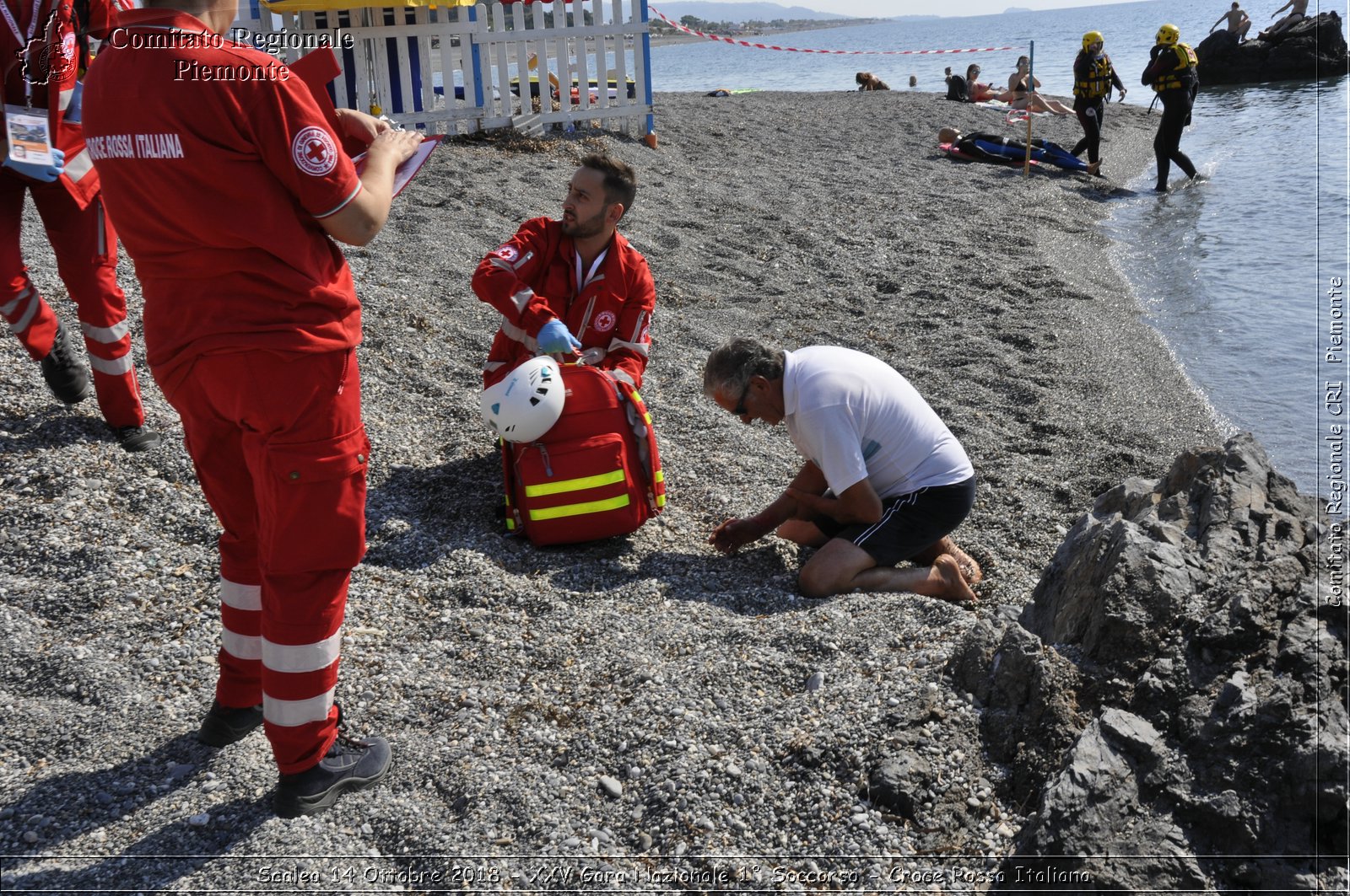 Scalea 14 Ottobre 2018 - XXV Gara Nazionale 1 Soccorso - Croce Rossa Italiana- Comitato Regionale del Piemonte