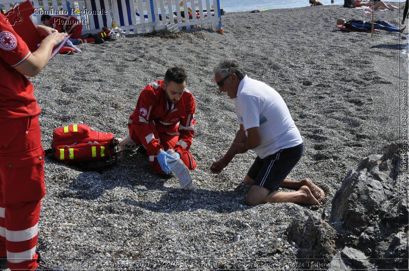 Scalea 14 Ottobre 2018 - XXV Gara Nazionale 1 Soccorso - Croce Rossa Italiana- Comitato Regionale del Piemonte