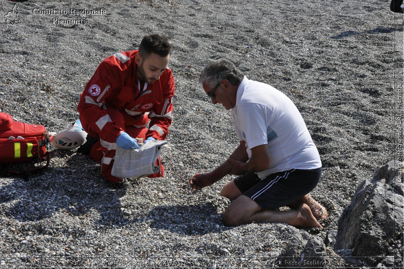 Scalea 14 Ottobre 2018 - XXV Gara Nazionale 1 Soccorso - Croce Rossa Italiana- Comitato Regionale del Piemonte