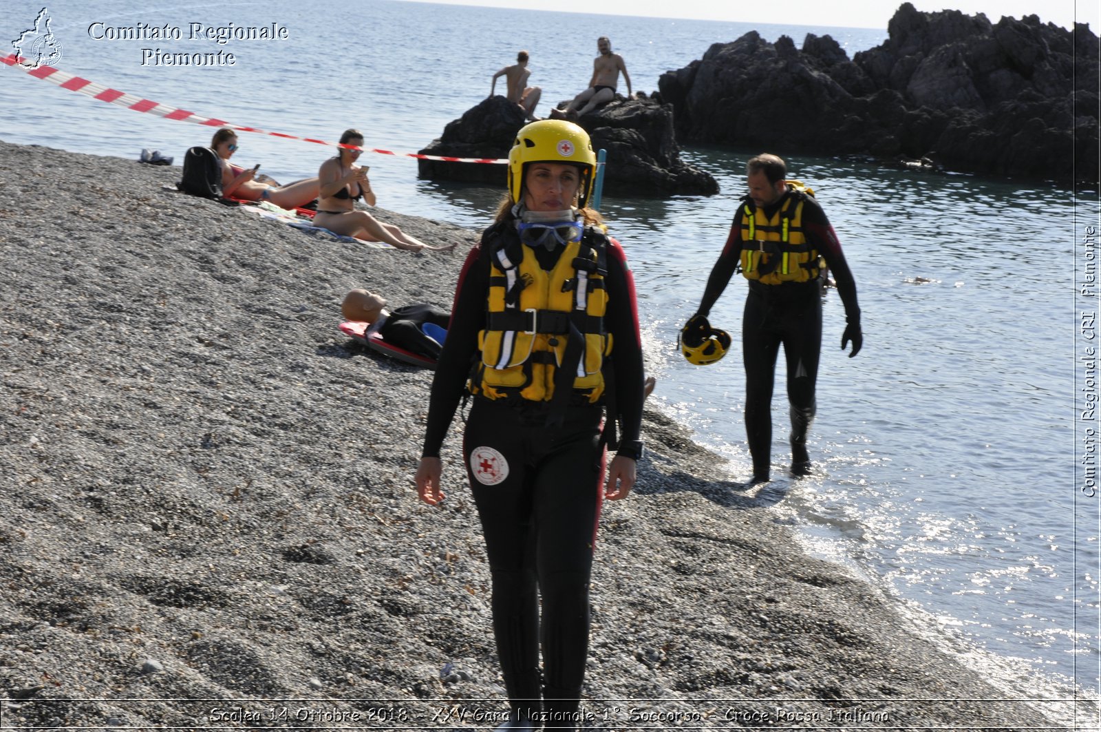 Scalea 14 Ottobre 2018 - XXV Gara Nazionale 1 Soccorso - Croce Rossa Italiana- Comitato Regionale del Piemonte