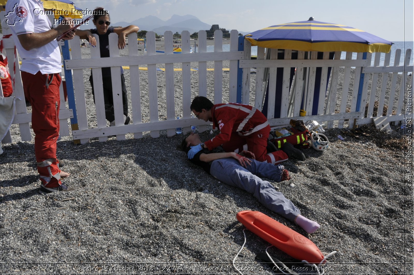 Scalea 14 Ottobre 2018 - XXV Gara Nazionale 1 Soccorso - Croce Rossa Italiana- Comitato Regionale del Piemonte