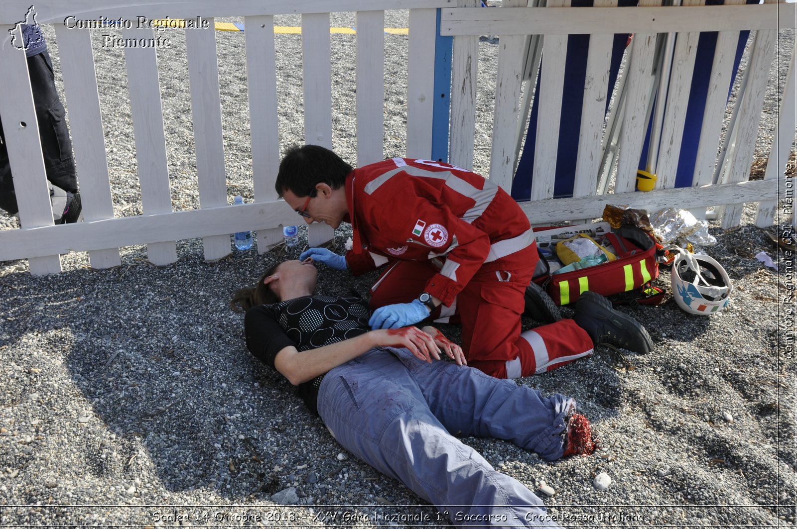 Scalea 14 Ottobre 2018 - XXV Gara Nazionale 1 Soccorso - Croce Rossa Italiana- Comitato Regionale del Piemonte