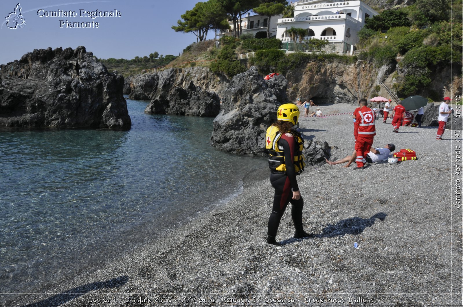 Scalea 14 Ottobre 2018 - XXV Gara Nazionale 1 Soccorso - Croce Rossa Italiana- Comitato Regionale del Piemonte