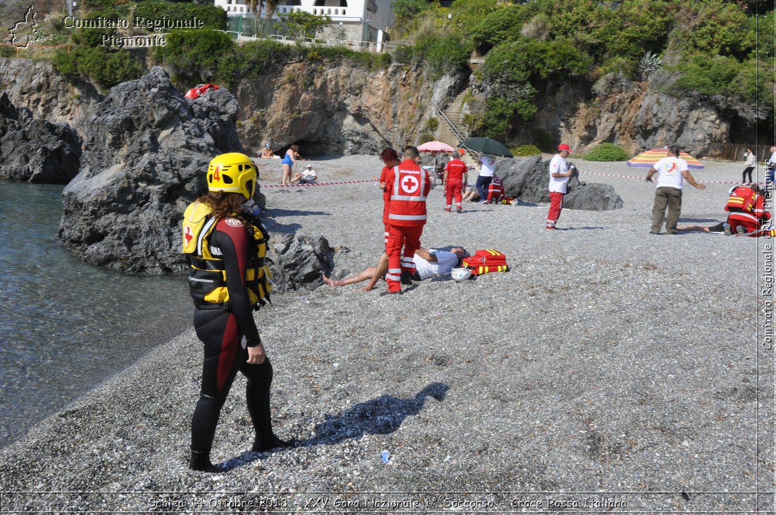 Scalea 14 Ottobre 2018 - XXV Gara Nazionale 1 Soccorso - Croce Rossa Italiana- Comitato Regionale del Piemonte