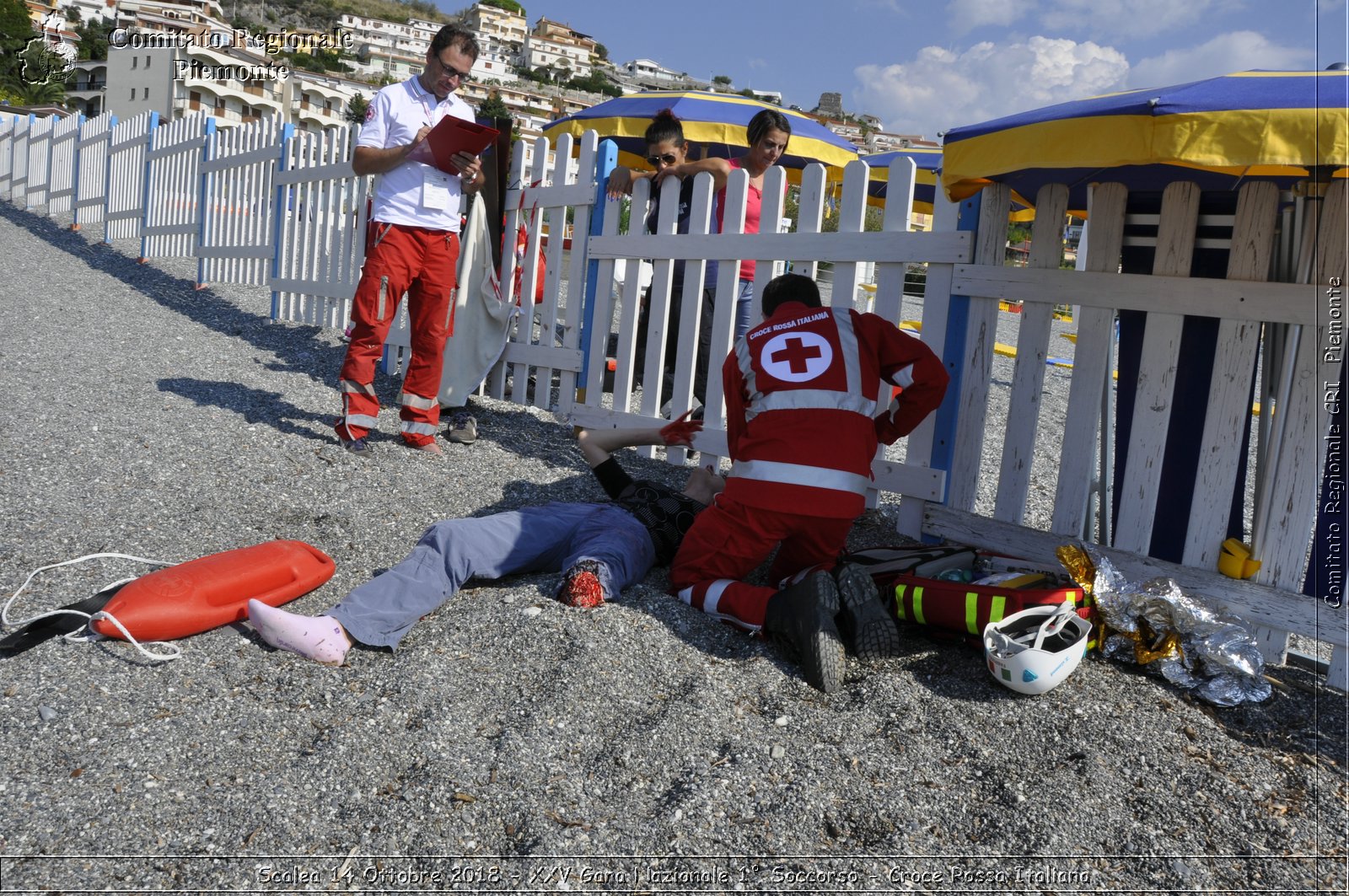 Scalea 14 Ottobre 2018 - XXV Gara Nazionale 1 Soccorso - Croce Rossa Italiana- Comitato Regionale del Piemonte