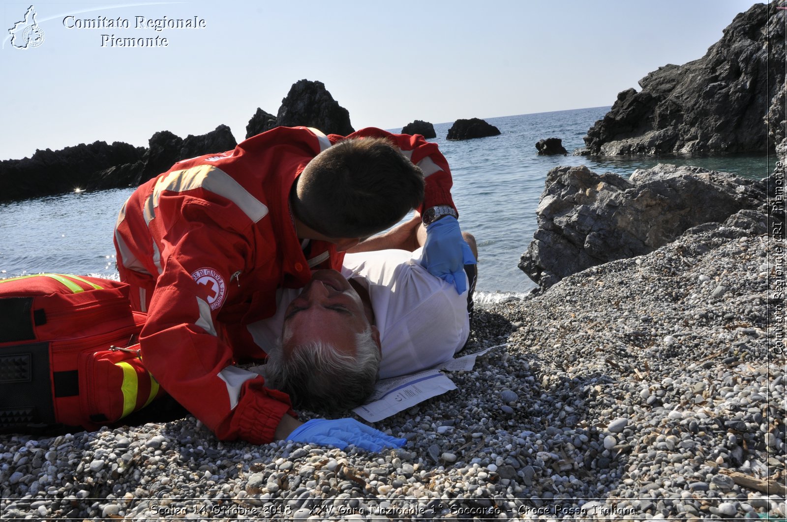 Scalea 14 Ottobre 2018 - XXV Gara Nazionale 1 Soccorso - Croce Rossa Italiana- Comitato Regionale del Piemonte