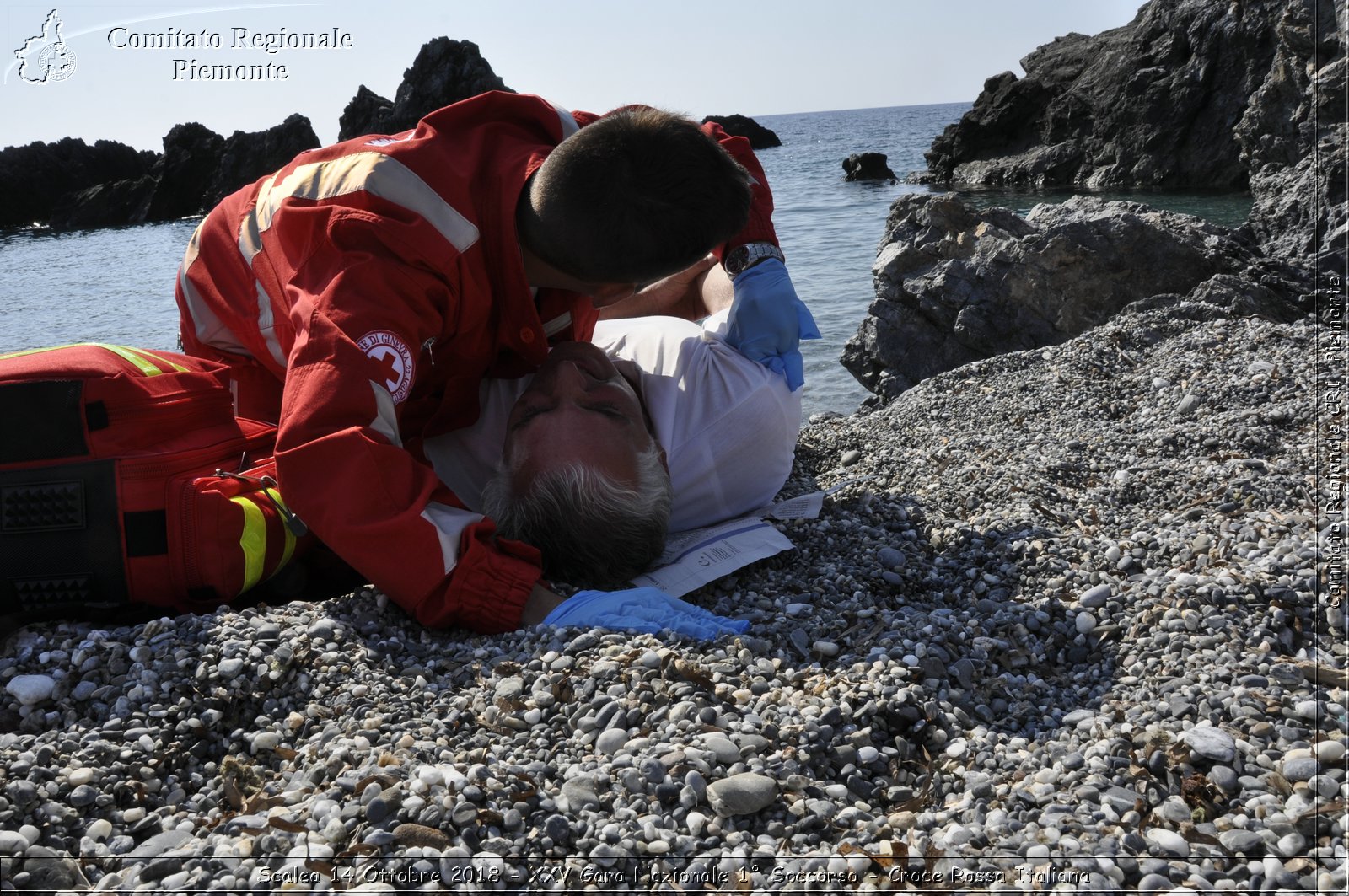 Scalea 14 Ottobre 2018 - XXV Gara Nazionale 1 Soccorso - Croce Rossa Italiana- Comitato Regionale del Piemonte