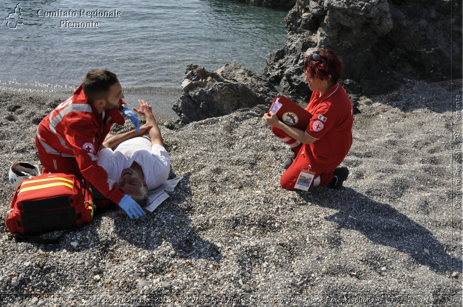 Scalea 14 Ottobre 2018 - XXV Gara Nazionale 1 Soccorso - Croce Rossa Italiana- Comitato Regionale del Piemonte